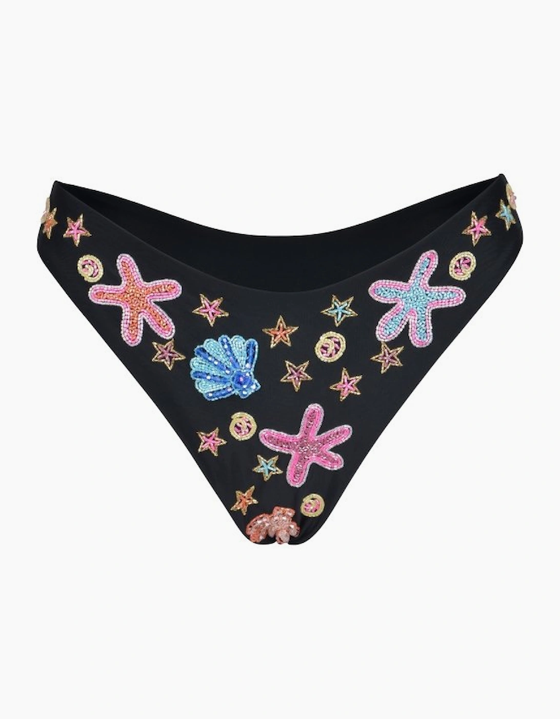 Scarlett Hand Embroidered Luxe Bikini Top