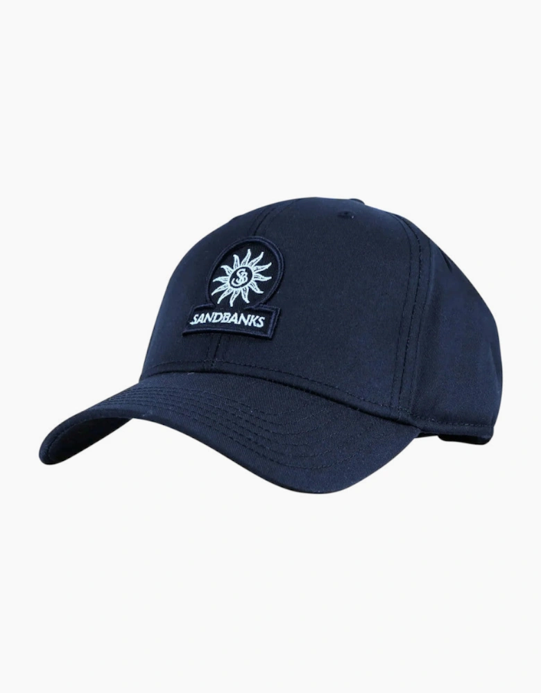 Sandbanks Badge Logo Cap S1-26 Navy