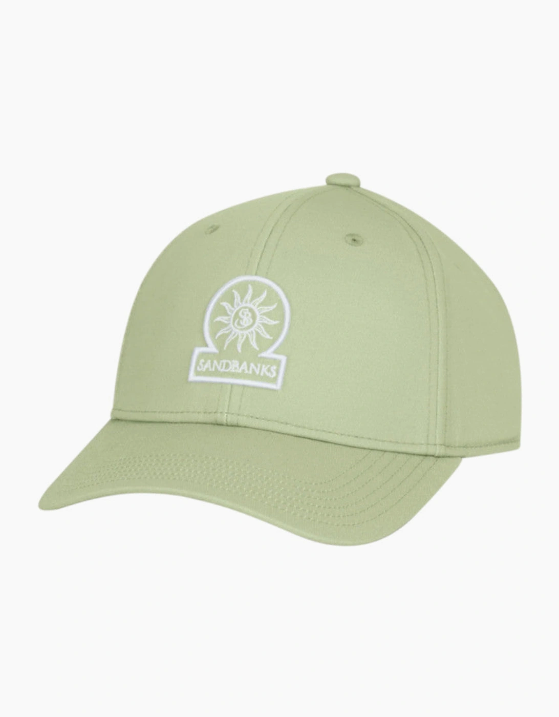 Sandbanks Badge Logo Cap S1-26 Sage, 3 of 2