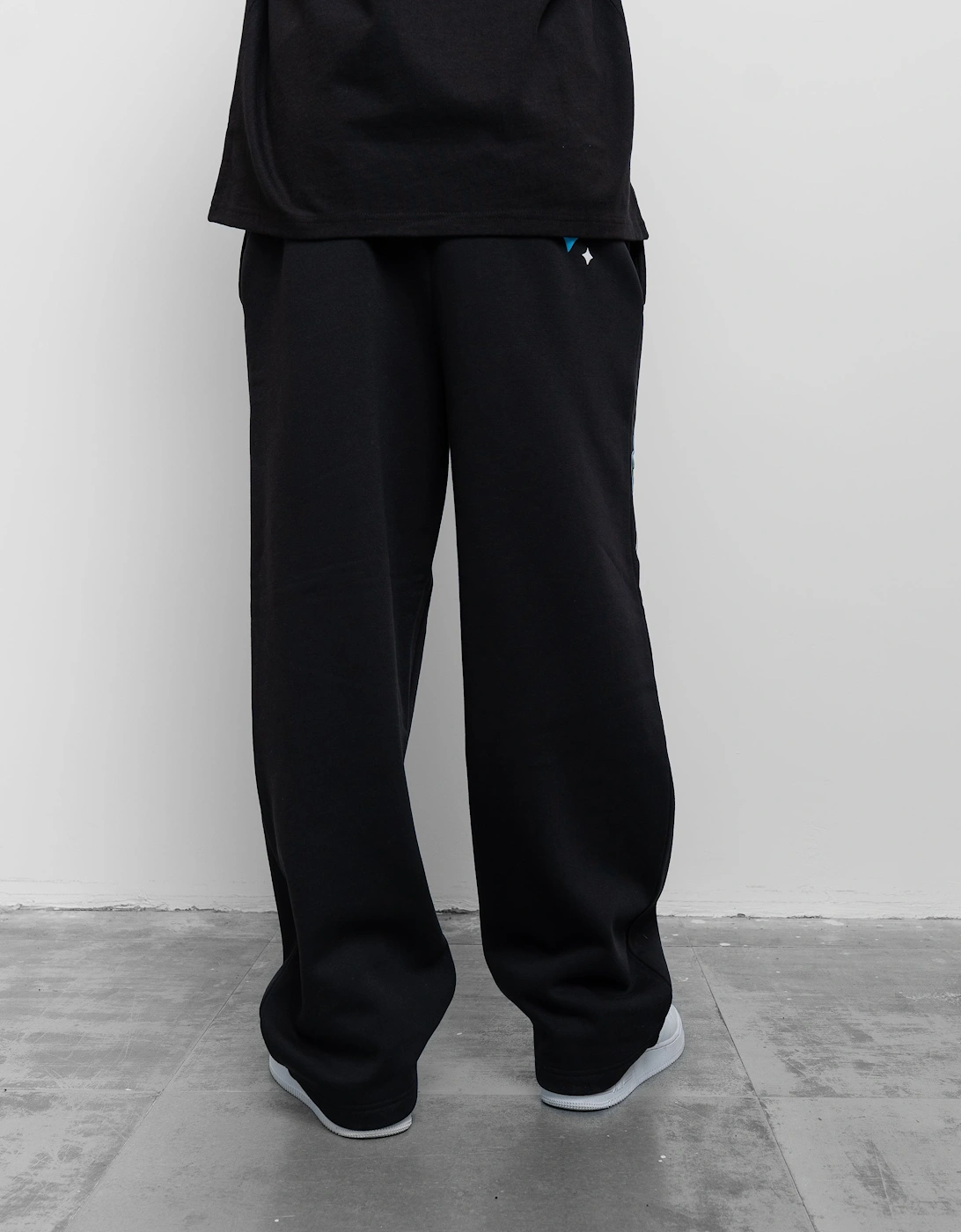 Fresh Couture Fresh Flavours Joggers - Black/Blue