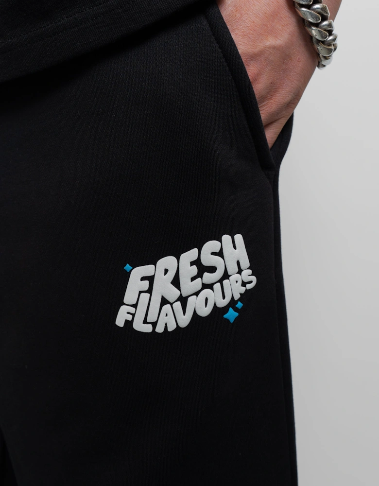 Fresh Couture Fresh Flavours Joggers - Black/Blue