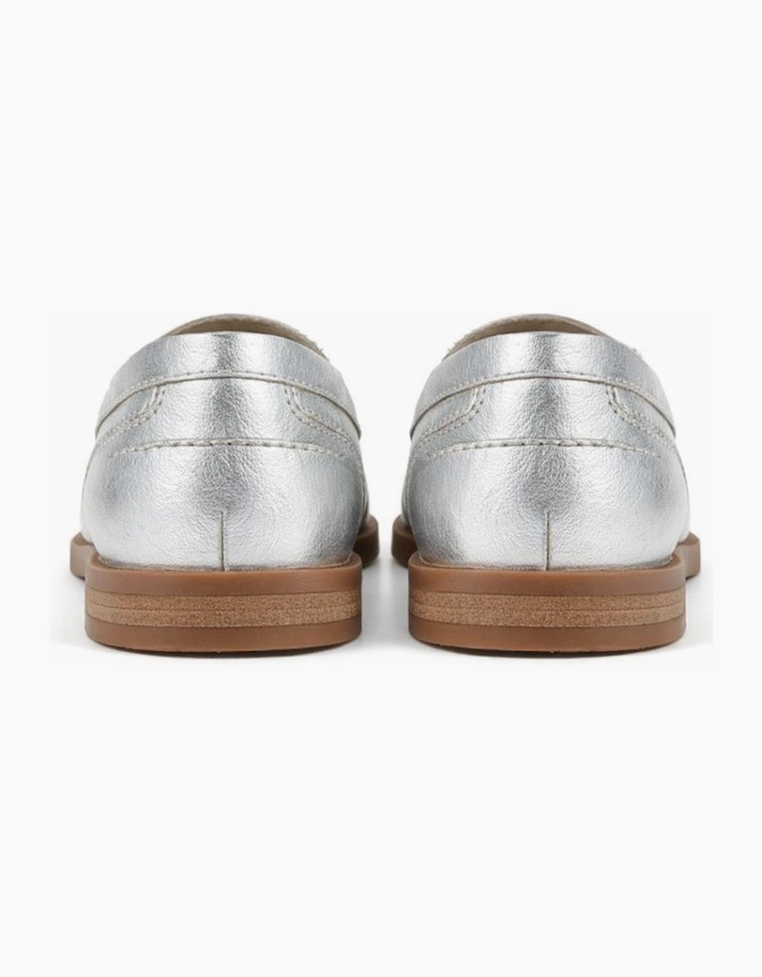 Cipriata NICOLOSA Womens Loafer Shoes Silver