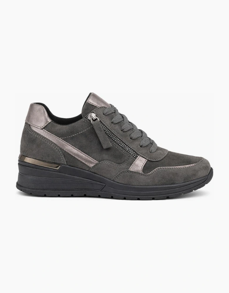 Cipriata ADA Womens Casual Trainers Grey/Pewter