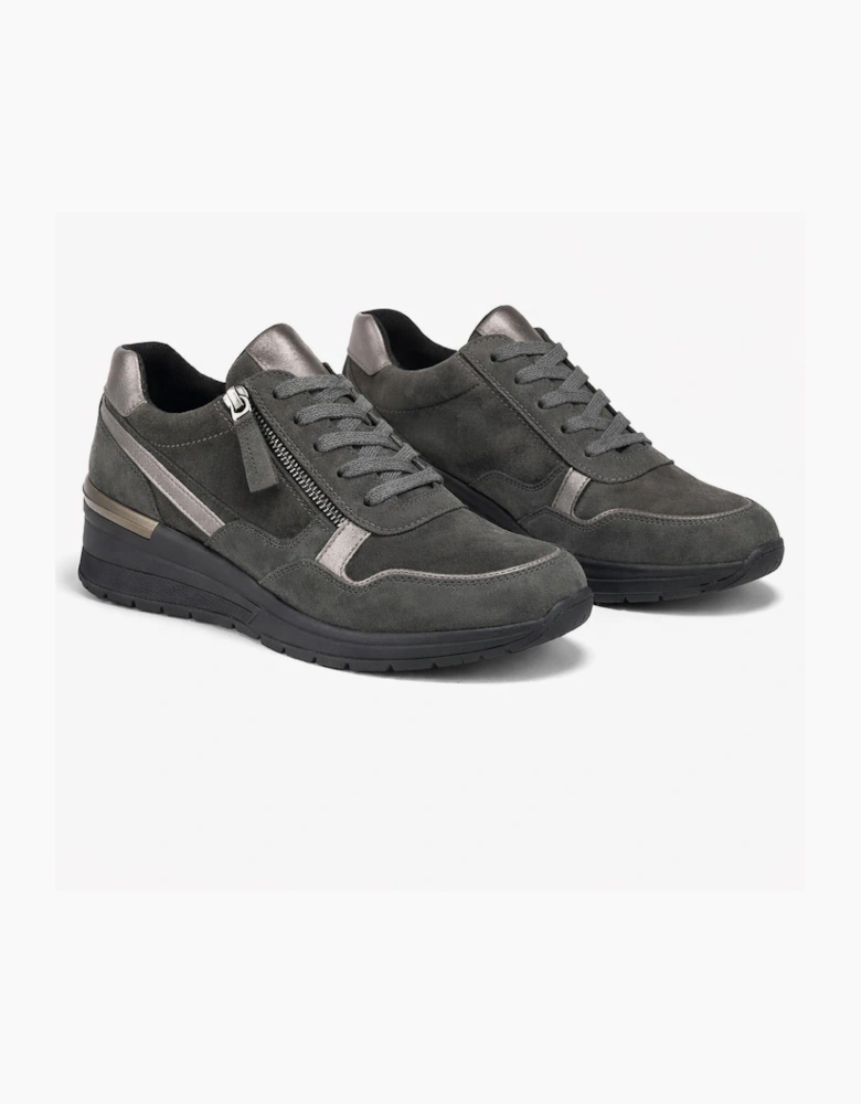 Cipriata ADA Womens Casual Trainers Grey/Pewter