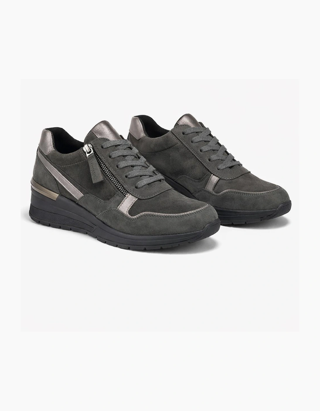 Cipriata ADA Womens Casual Trainers Grey/Pewter