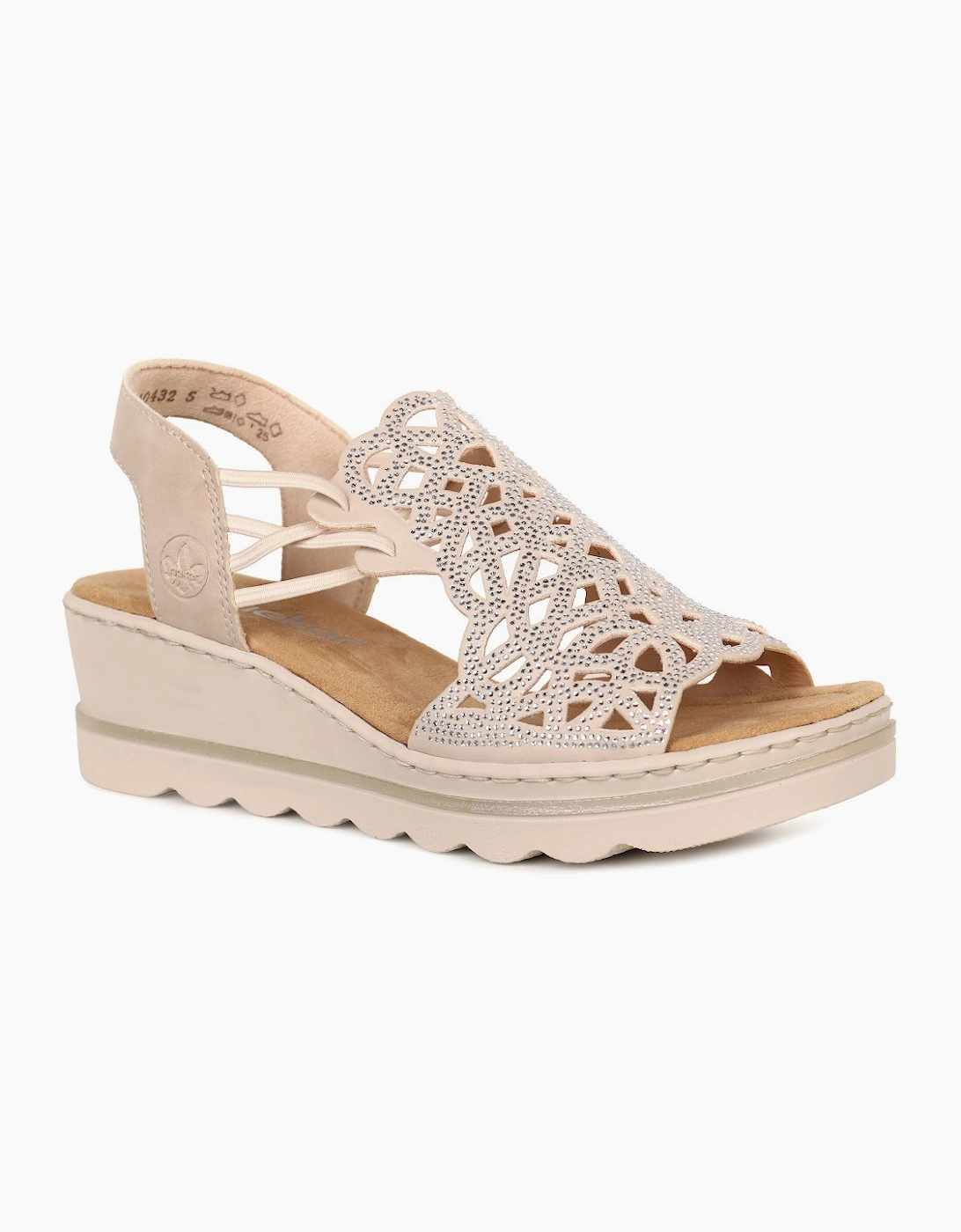 Honduras Womens Wedge Heel Sandals, 7 of 6