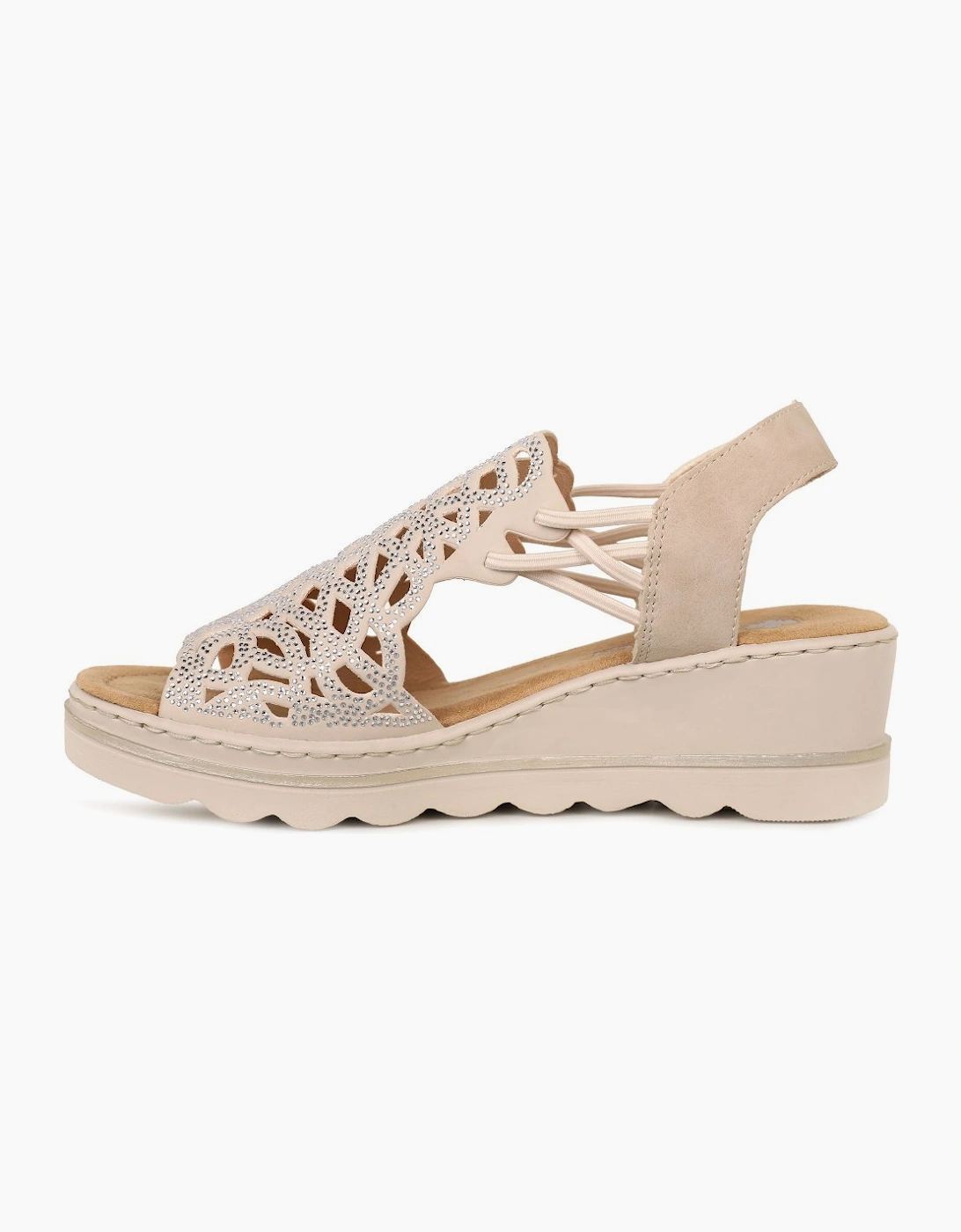 Honduras Womens Wedge Heel Sandals