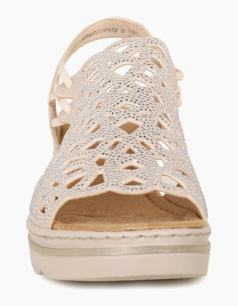 Honduras Womens Wedge Heel Sandals