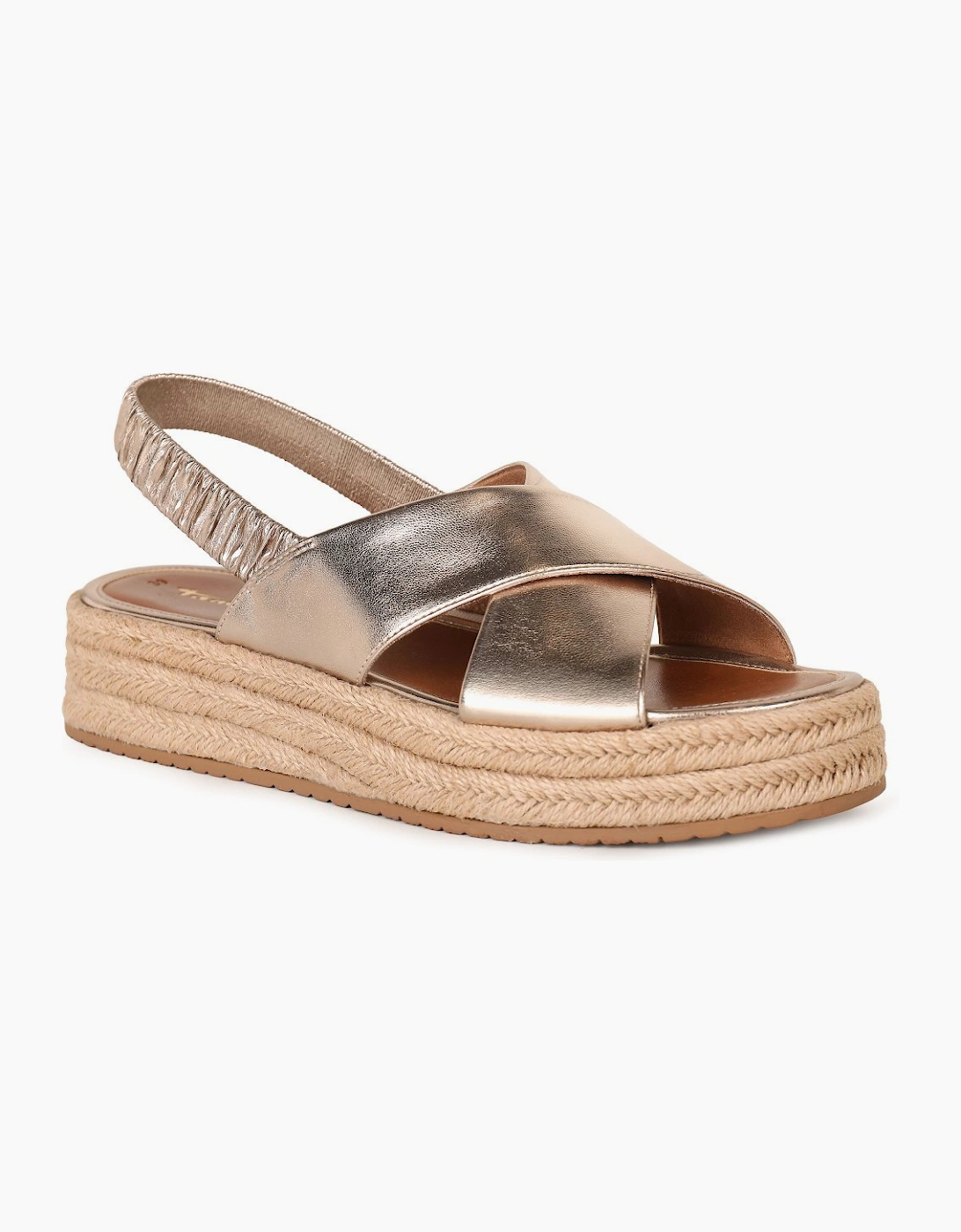 Tamaris Women's Brown Ausonia Espadrille Sandals  6 Size 6