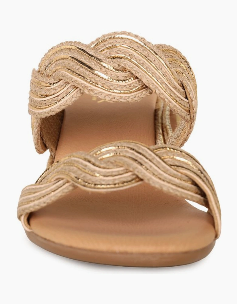 Wave Womens Wedge Heel Sandals