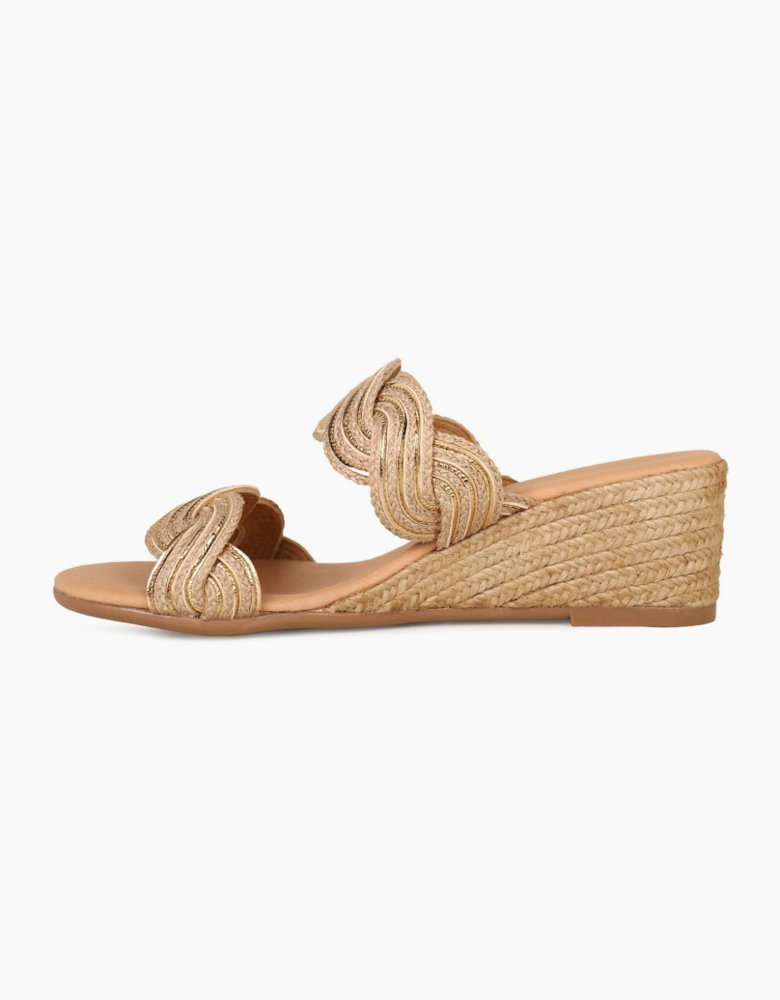 Wave Womens Wedge Heel Sandals