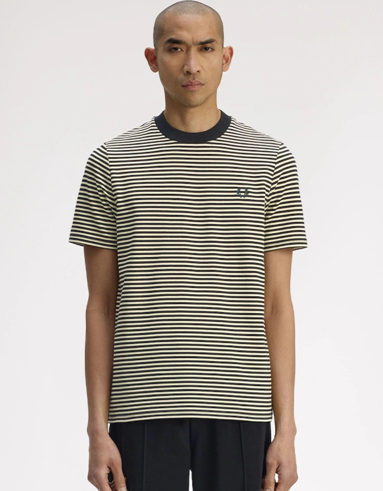 Fred Perry Fine Stripe Heavyweight T-Shirt