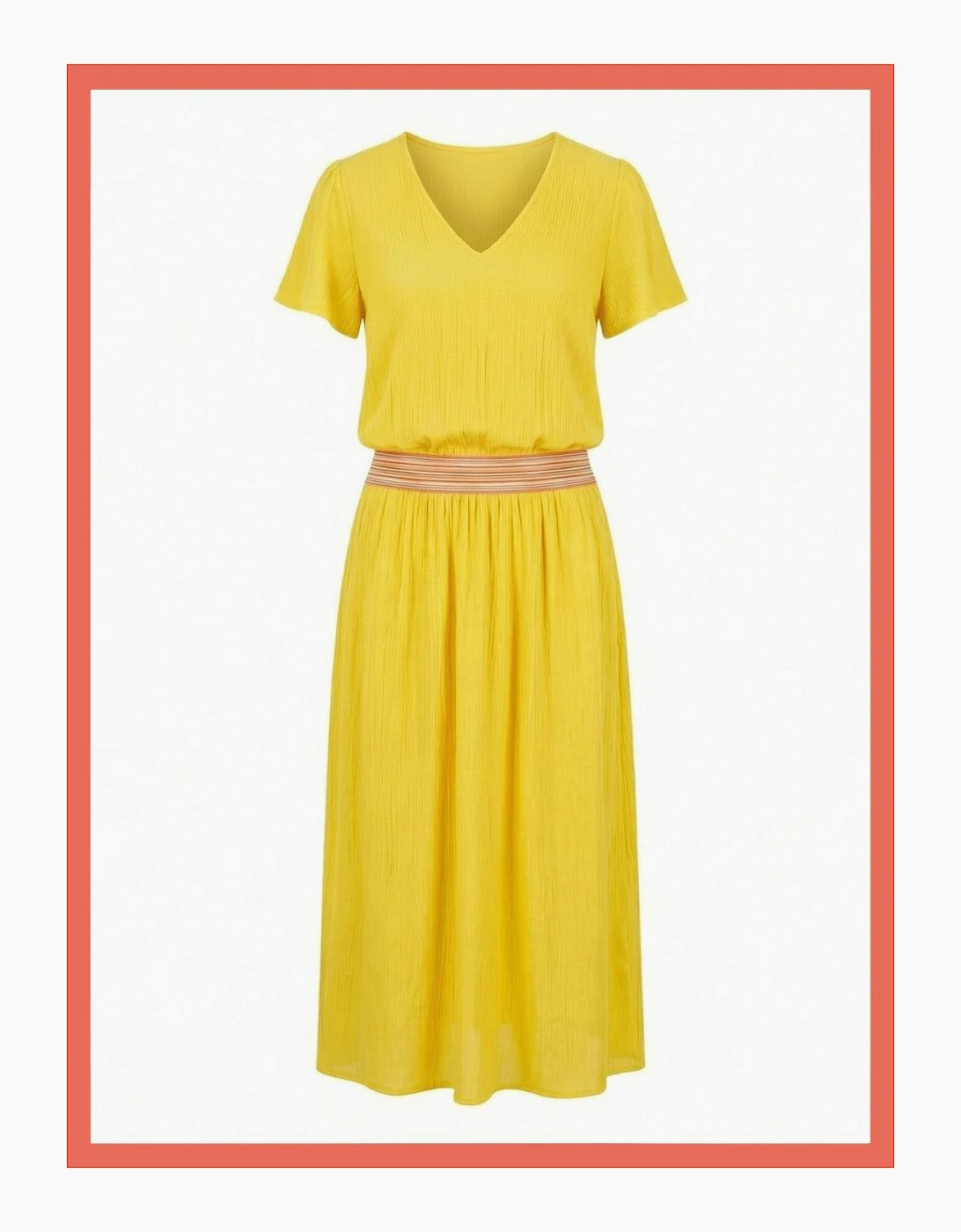 Lulu Summer Dress - Yellow