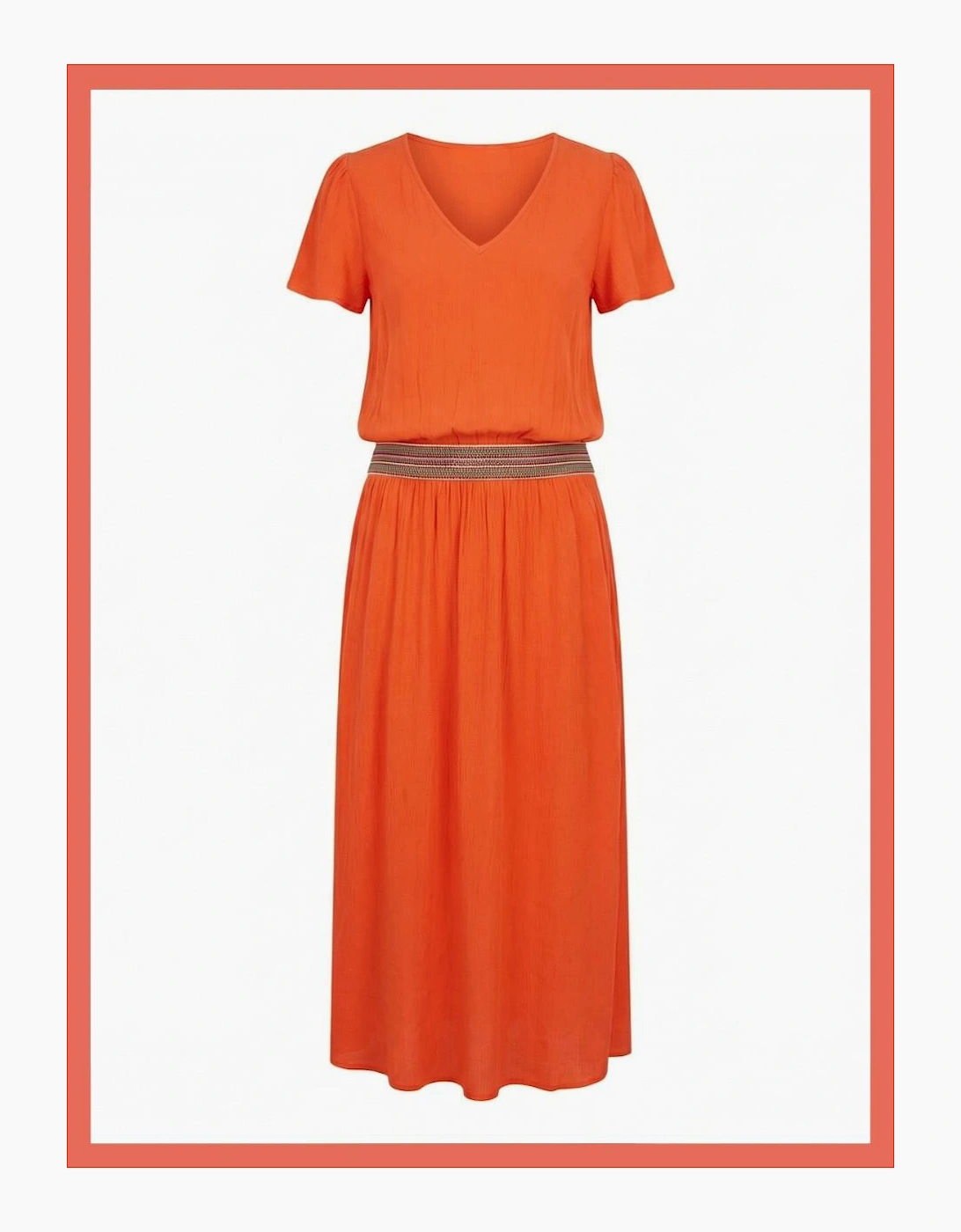 Lulu Summer Dress -Orange