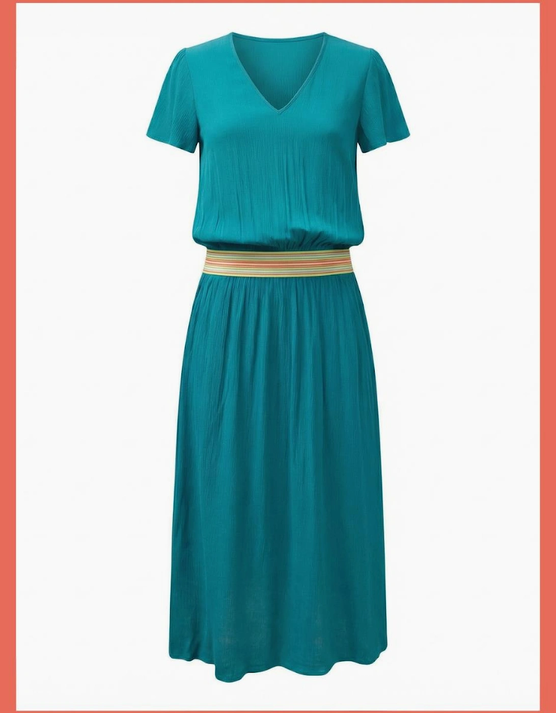 Lulu Summer Dress - Teal