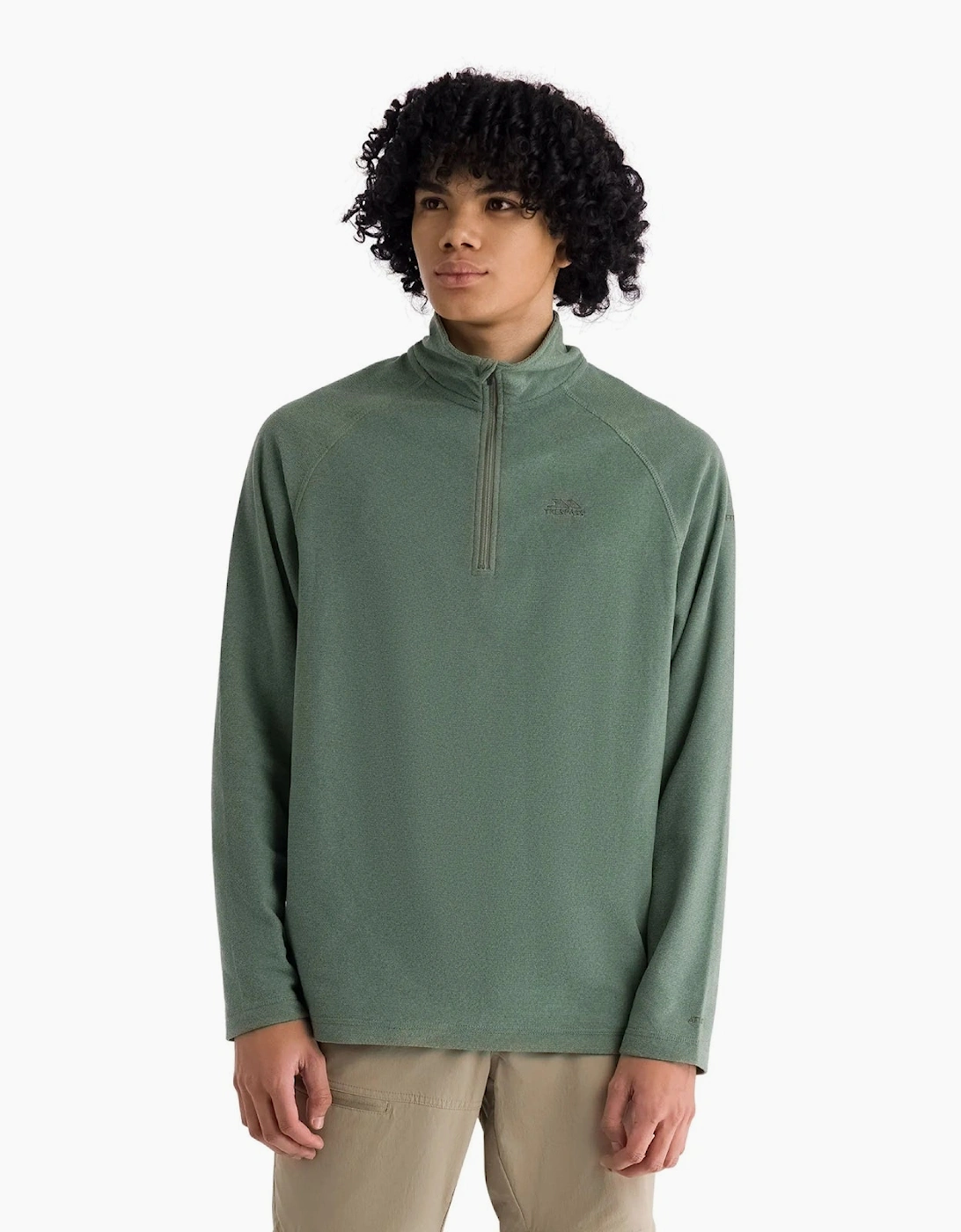 Trespass Keynote 1/2 Zip Pullover Fleece, 2 of 1