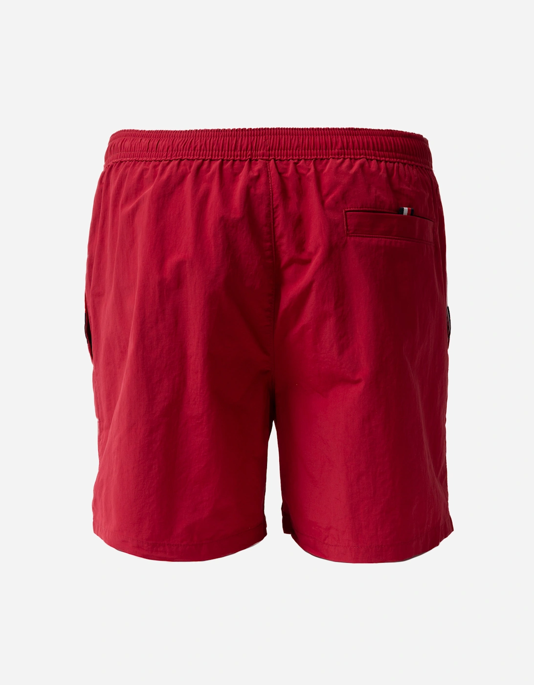 Tommy Hilfiger Flag Band Mens Drawstring Swimming Shorts - Raspberry Juice