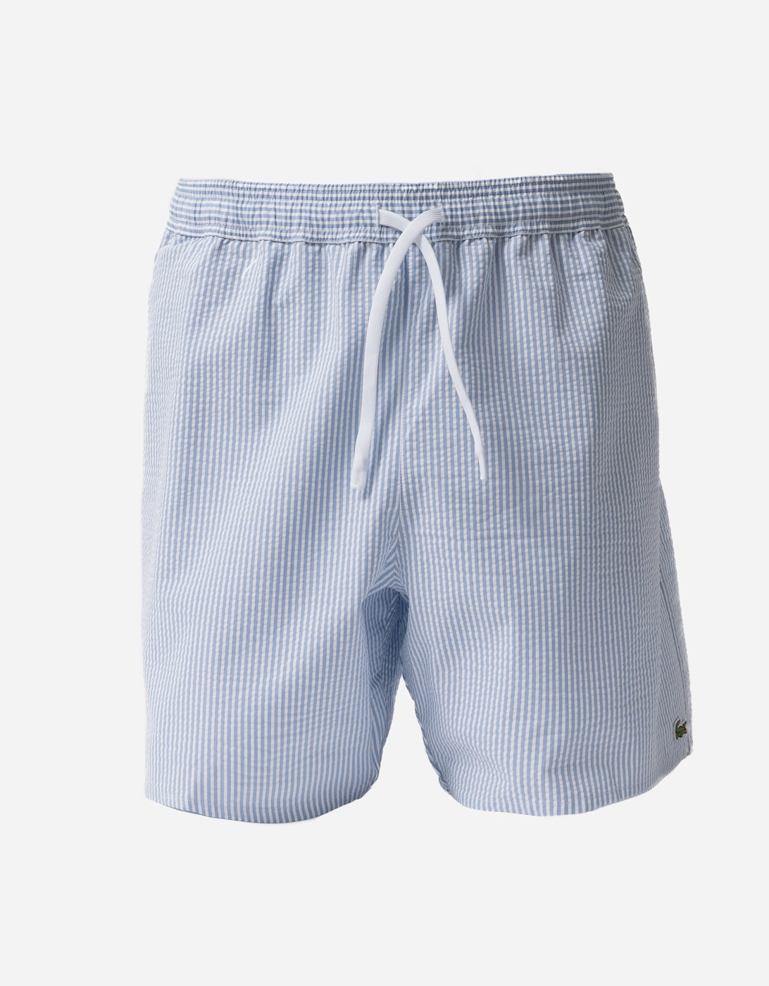 Lacoste Men's Blue Swimming Shorts - White/Aphylla 7Pm  37/36/32 Xl