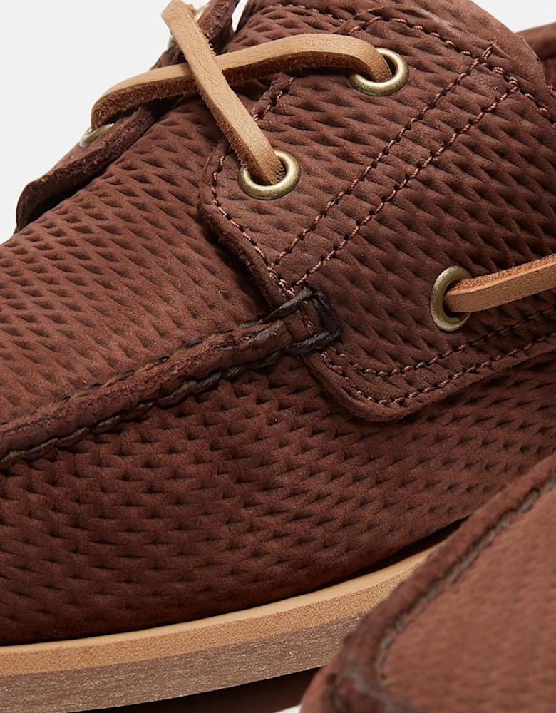 Lake House Classic 2-Eye Boat Shoe Brown
