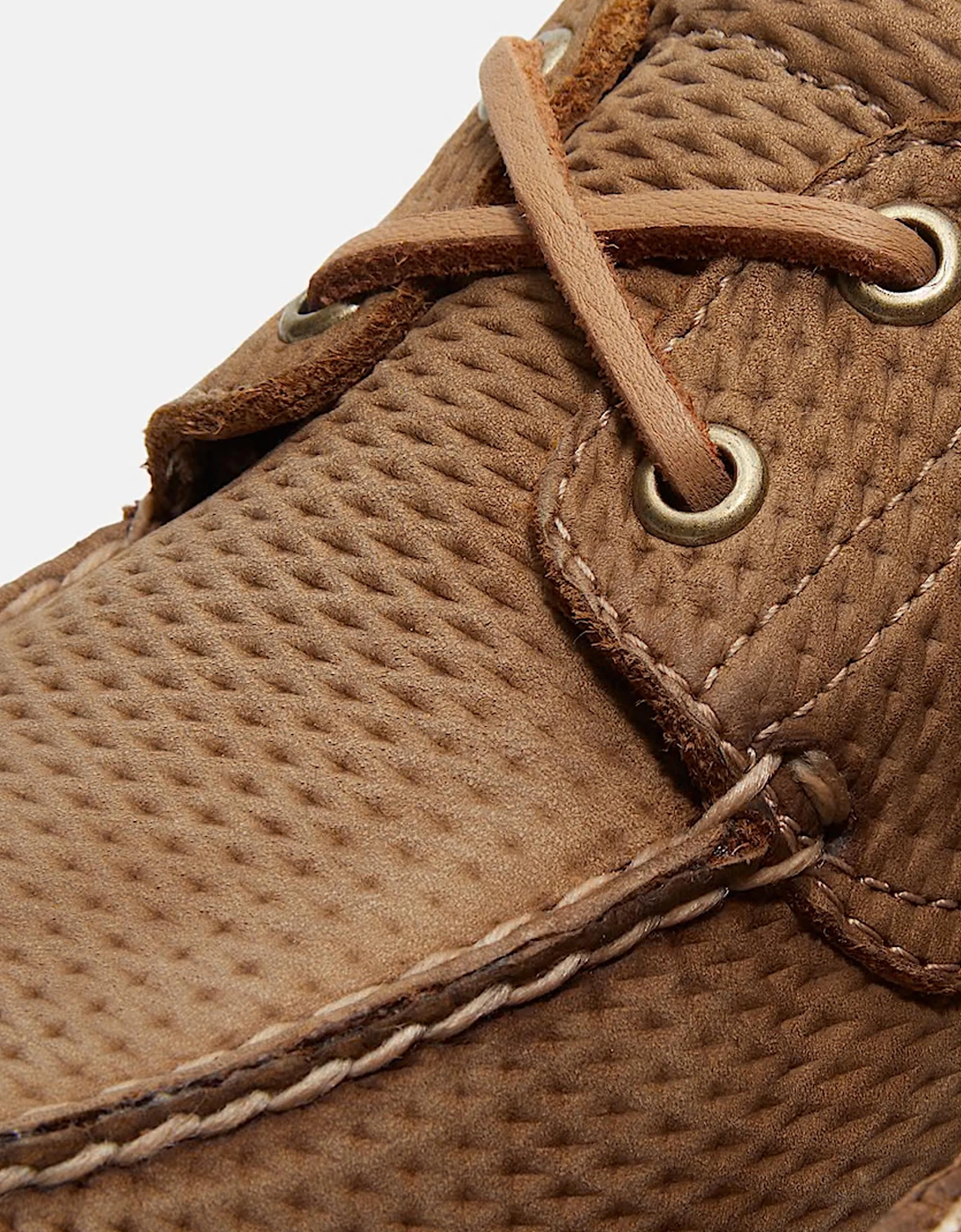 Lake House Classic 2-Eye Boat Shoe Beige