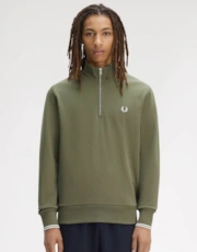 Laurel Wreath Green/Ecru/Dusky Blue 87B