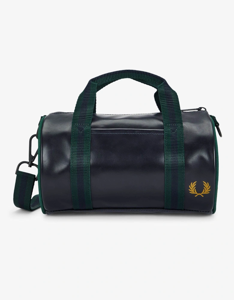 Fred Perry Classic Mini Barrel Bag - Navy/Grassroots 83A