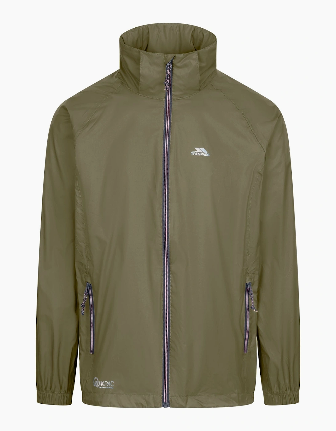 Trespass Mens Quikpac Waterproof Packable Jacket, 2 of 1