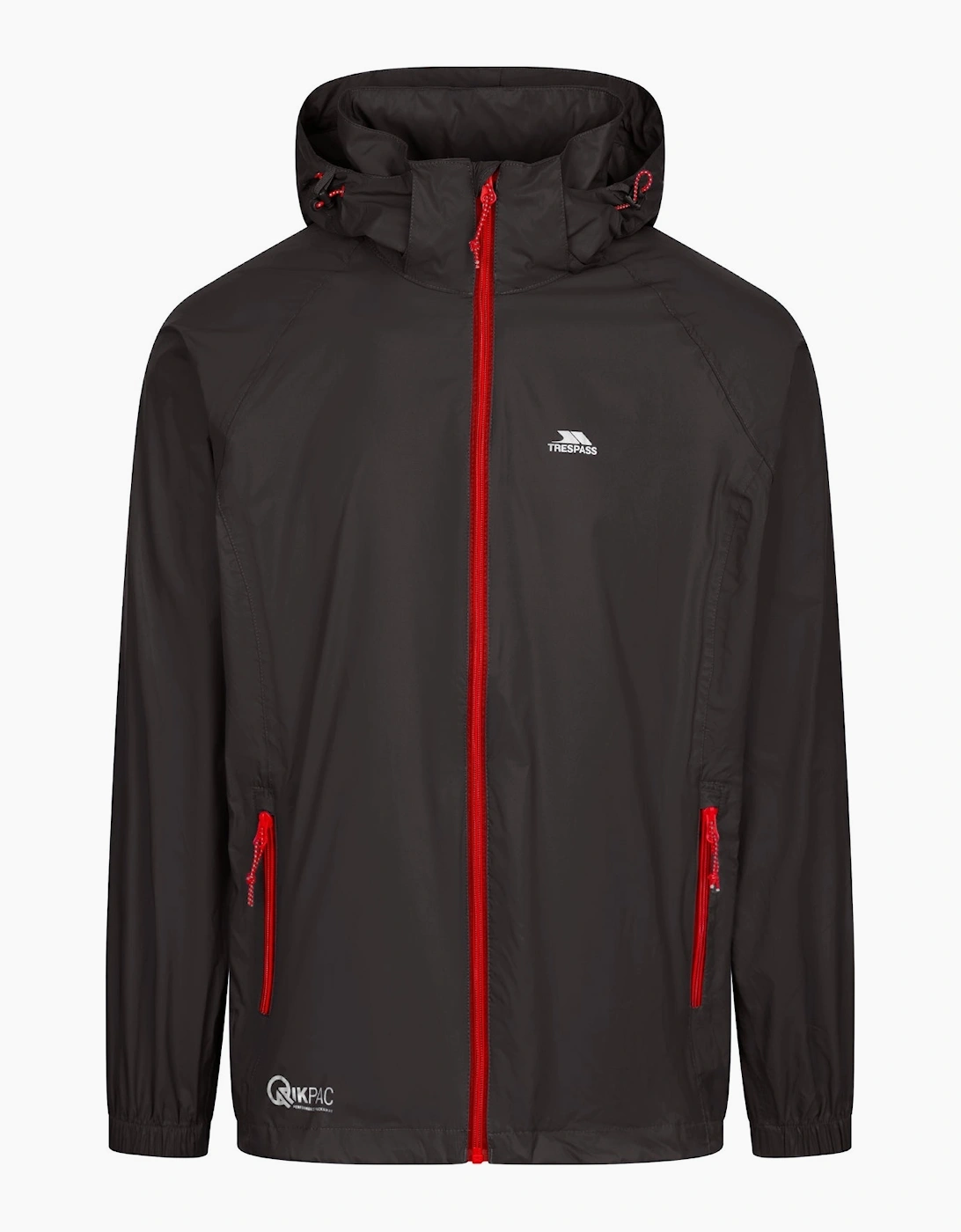 Trespass Mens Quikpac Waterproof Packable Jacket, 2 of 1