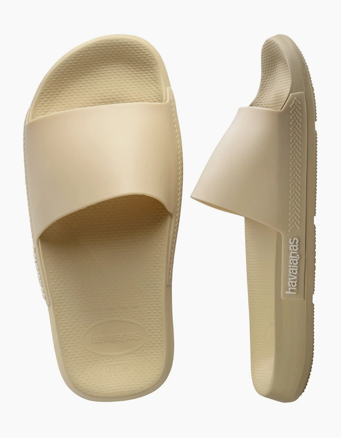 Open Toe Flat Slide Sandals