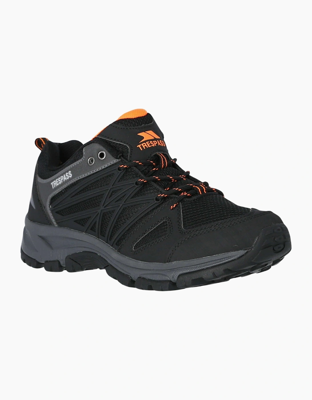 Trespass Mens Fisk Low Rise Cushioned Walking Shoes, 2 of 1