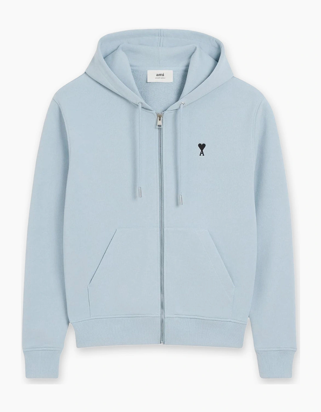 Ami Paris Men's Ciel De Coeur Zipped Hoodie  38 M