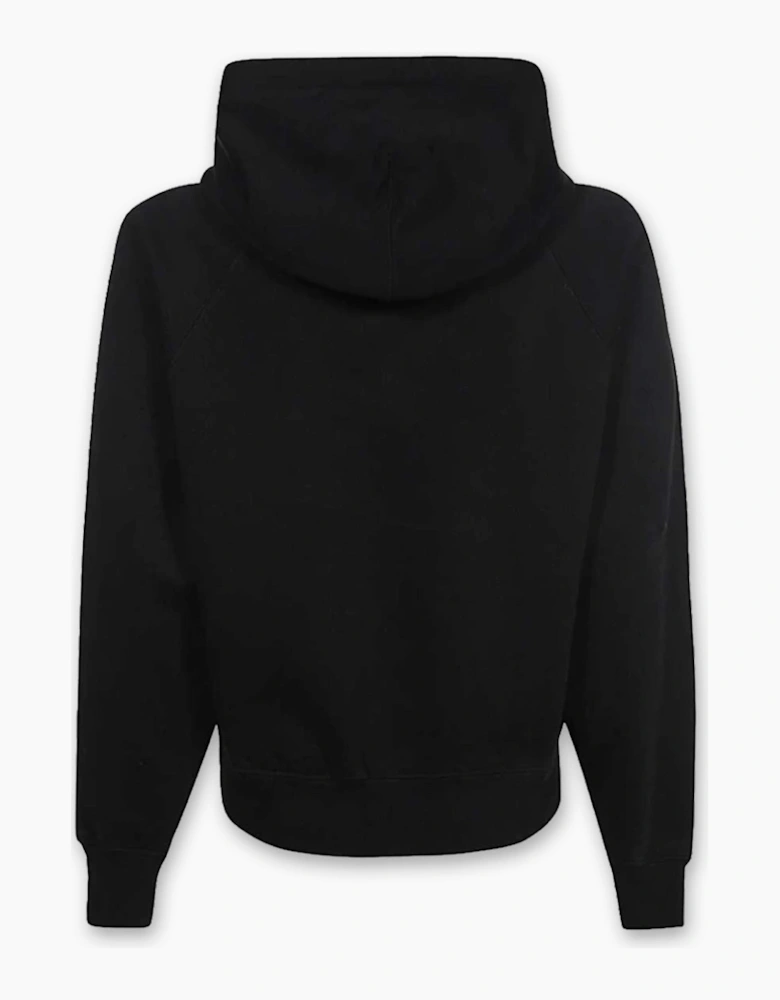 Men's Black Ami Paris de Coeur Zipped Hoodie