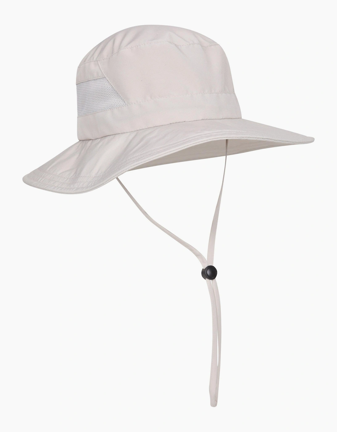 Mountain Warehouse Women's Cream Unisex Lightweight Mesh Brim Sun Hat - Size: One Size