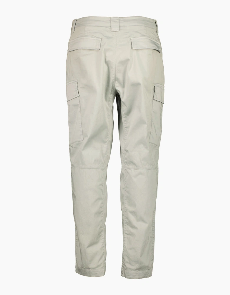 Satin Stretch Lens Cargo Pants
