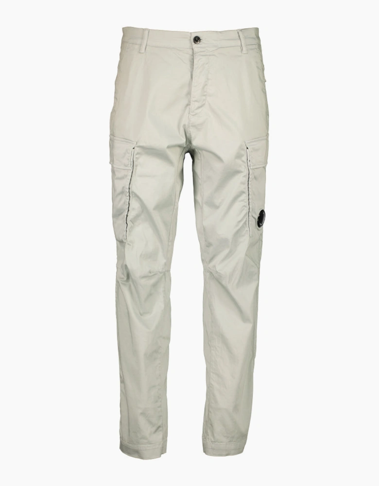 Satin Stretch Lens Cargo Pants