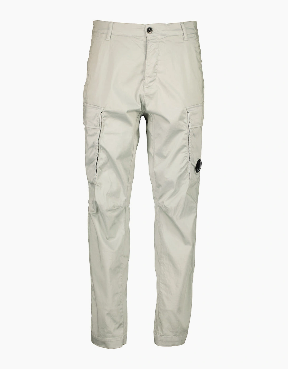 Satin Stretch Lens Cargo Pants