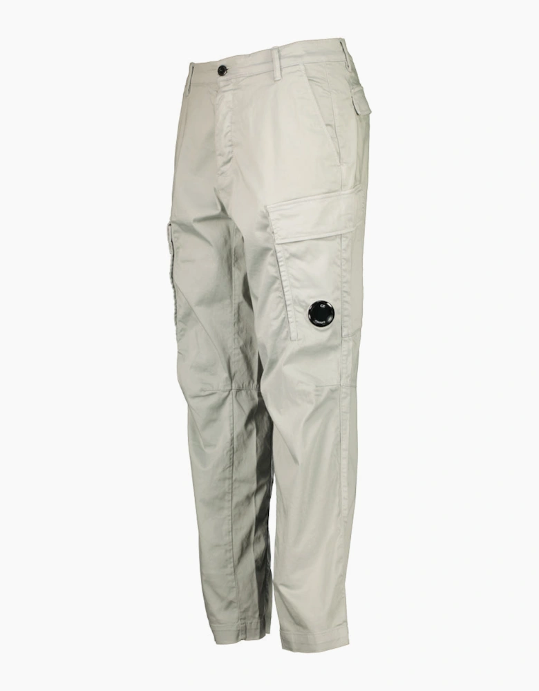 Satin Stretch Lens Cargo Pants