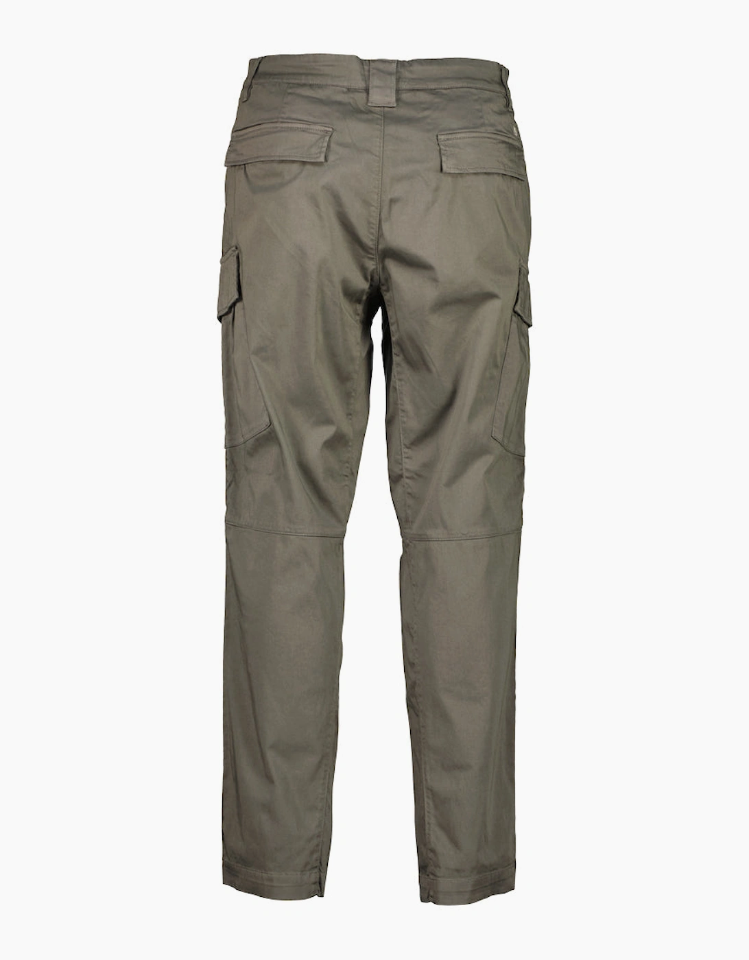 Satin Stretch Lens Cargo Pants
