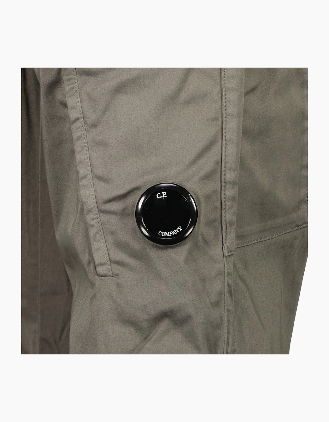 Satin Stretch Lens Cargo Pants