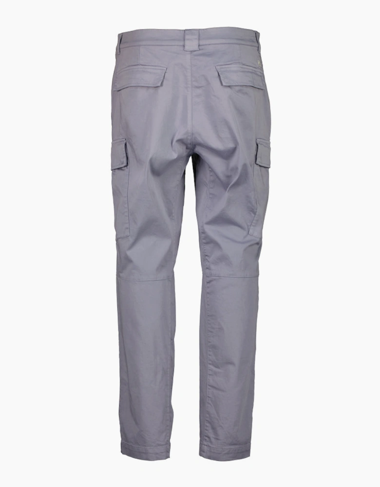 Satin Stretch Lens Cargo Pants