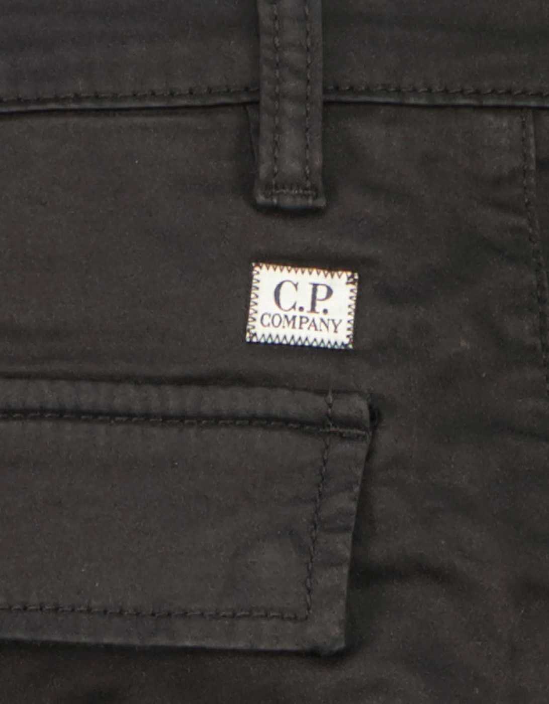 Satin Stretch Lens Cargo Pants