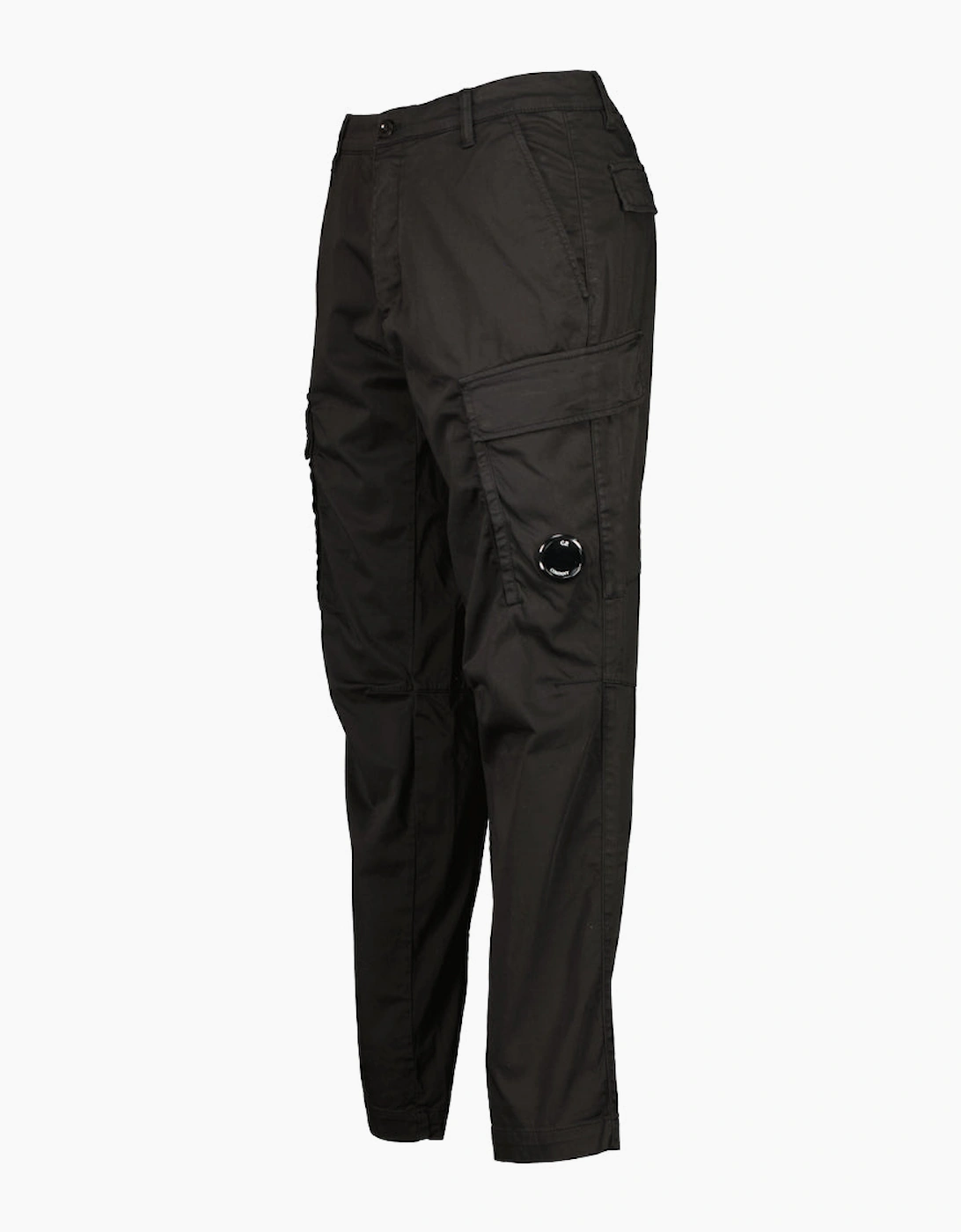 Satin Stretch Lens Cargo Pants