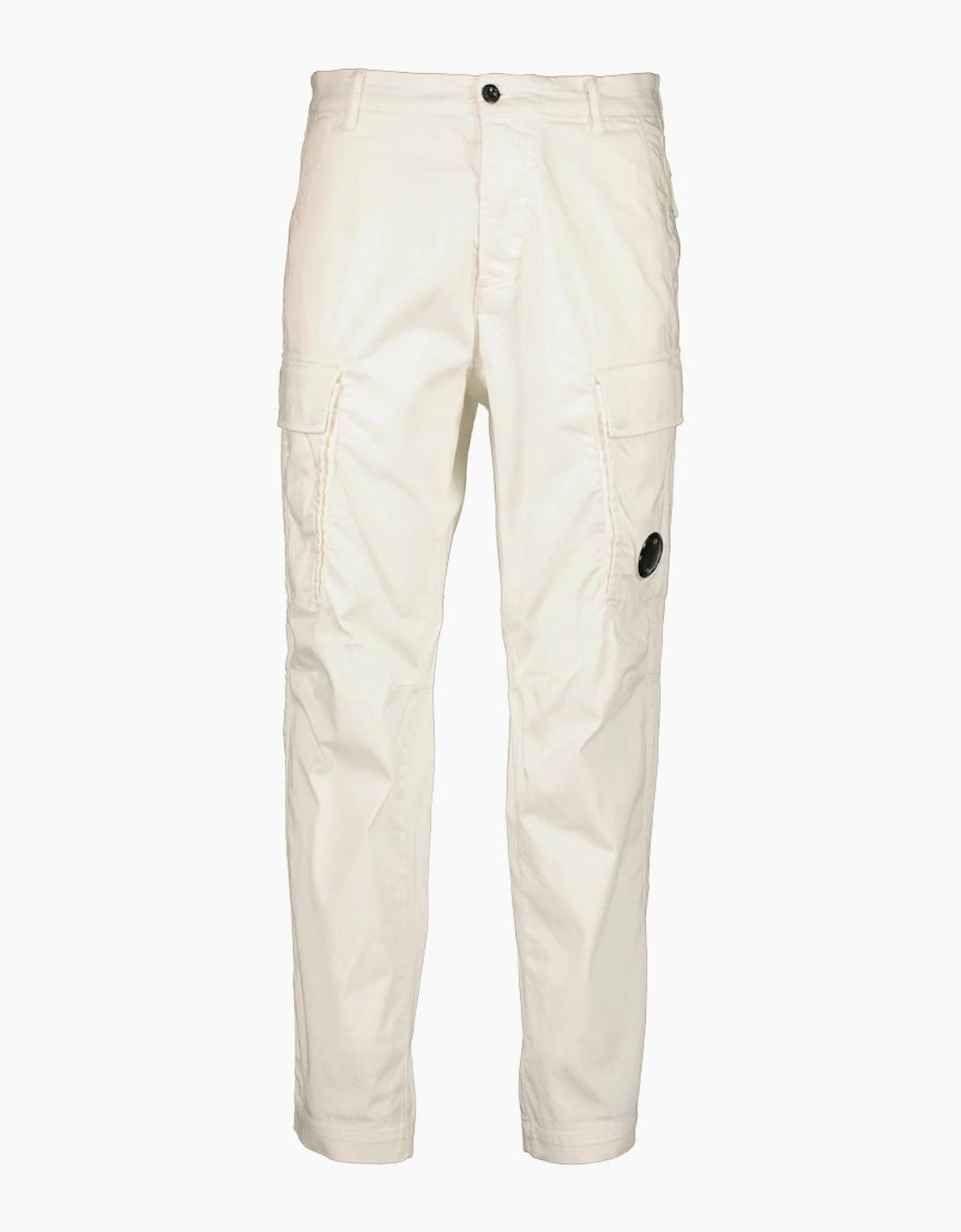 Satin Stretch Lens Cargo Pants