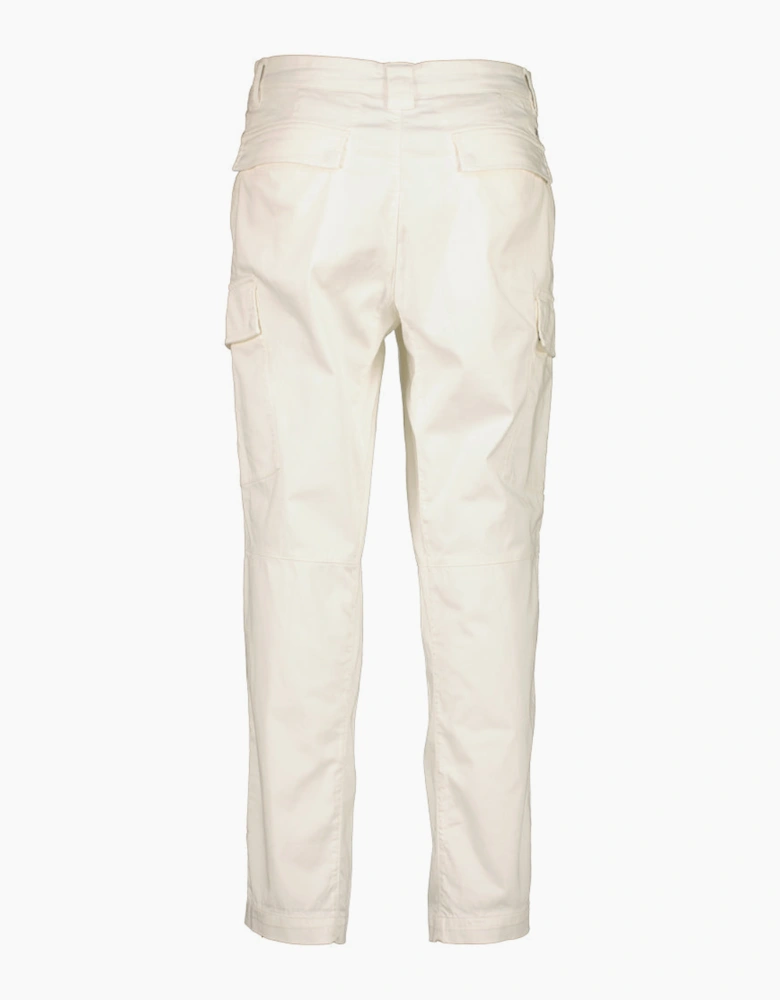Satin Stretch Lens Cargo Pants