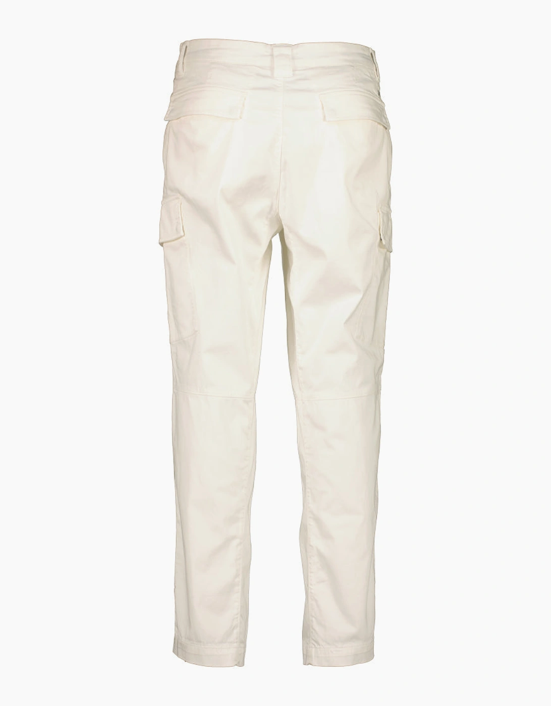 Satin Stretch Lens Cargo Pants
