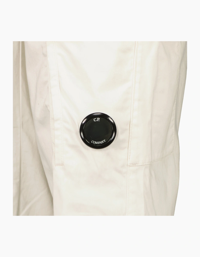 Satin Stretch Lens Cargo Pants