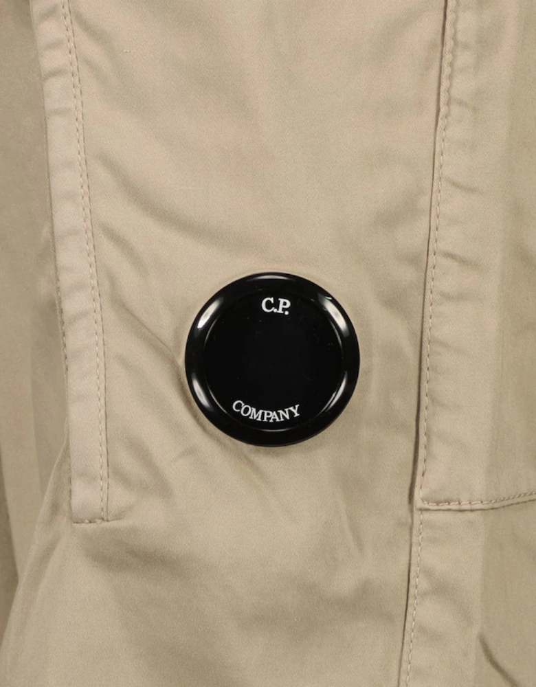 Satin Stretch Lens Cargo Pants