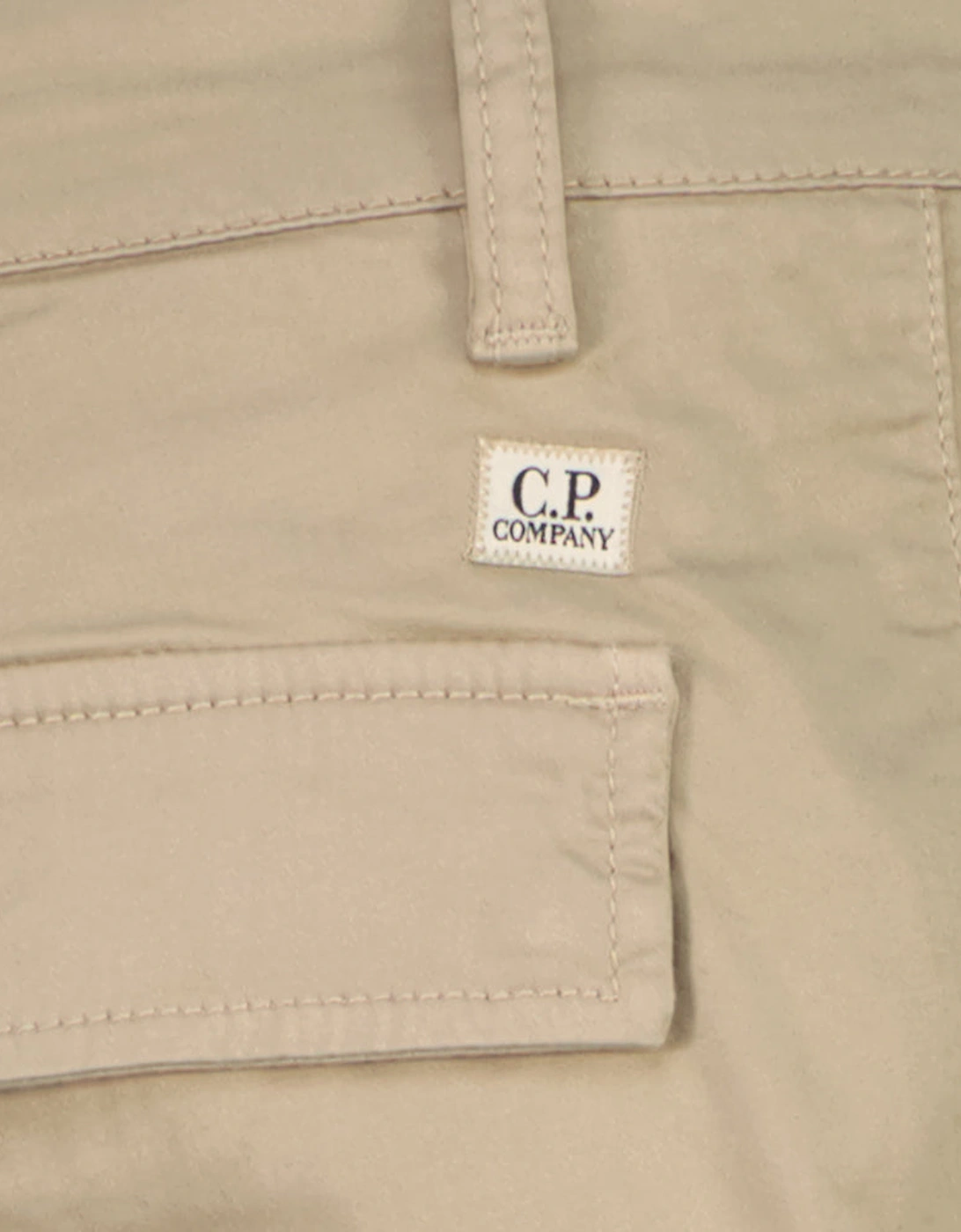 Satin Stretch Lens Cargo Pants