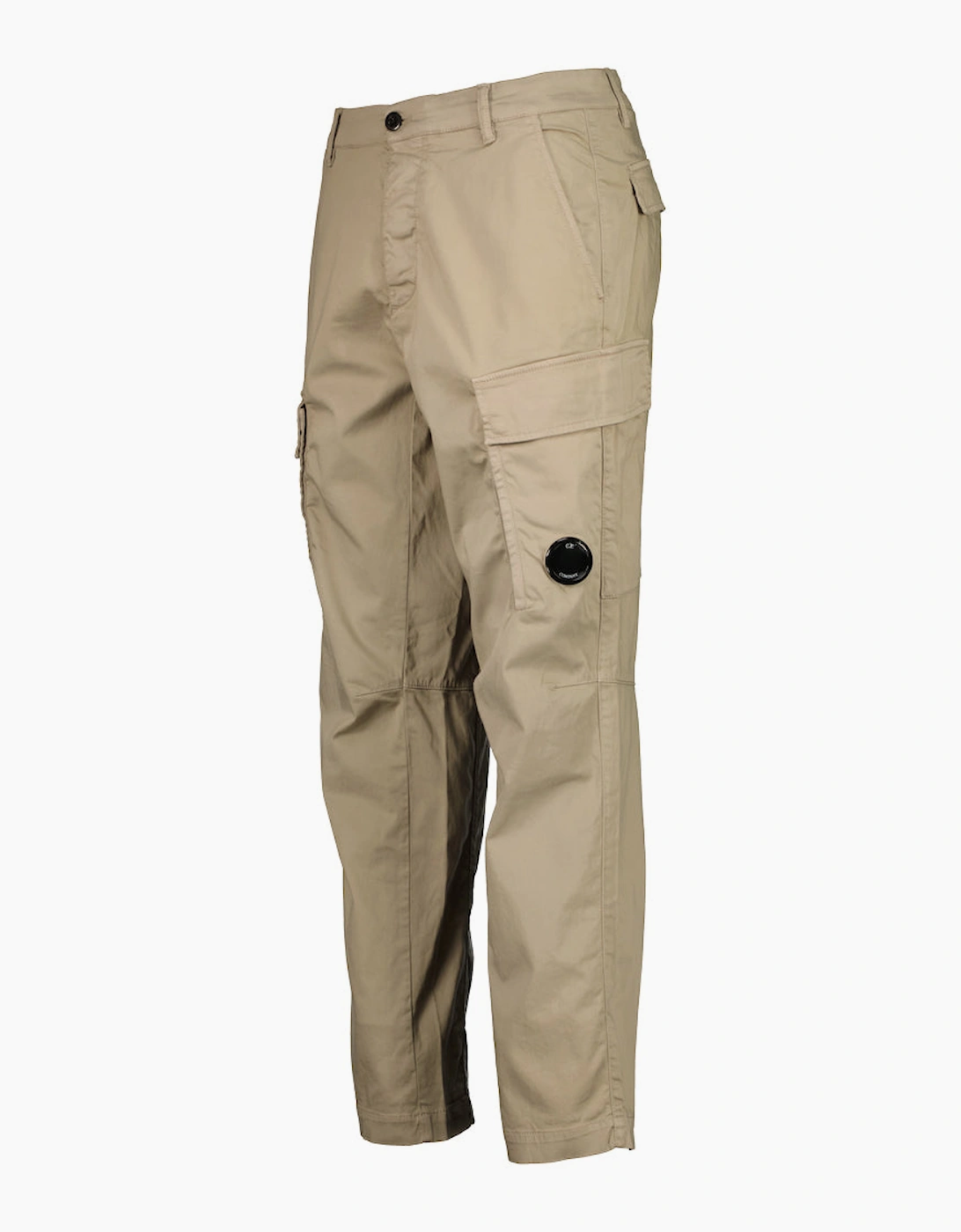 Satin Stretch Lens Cargo Pants