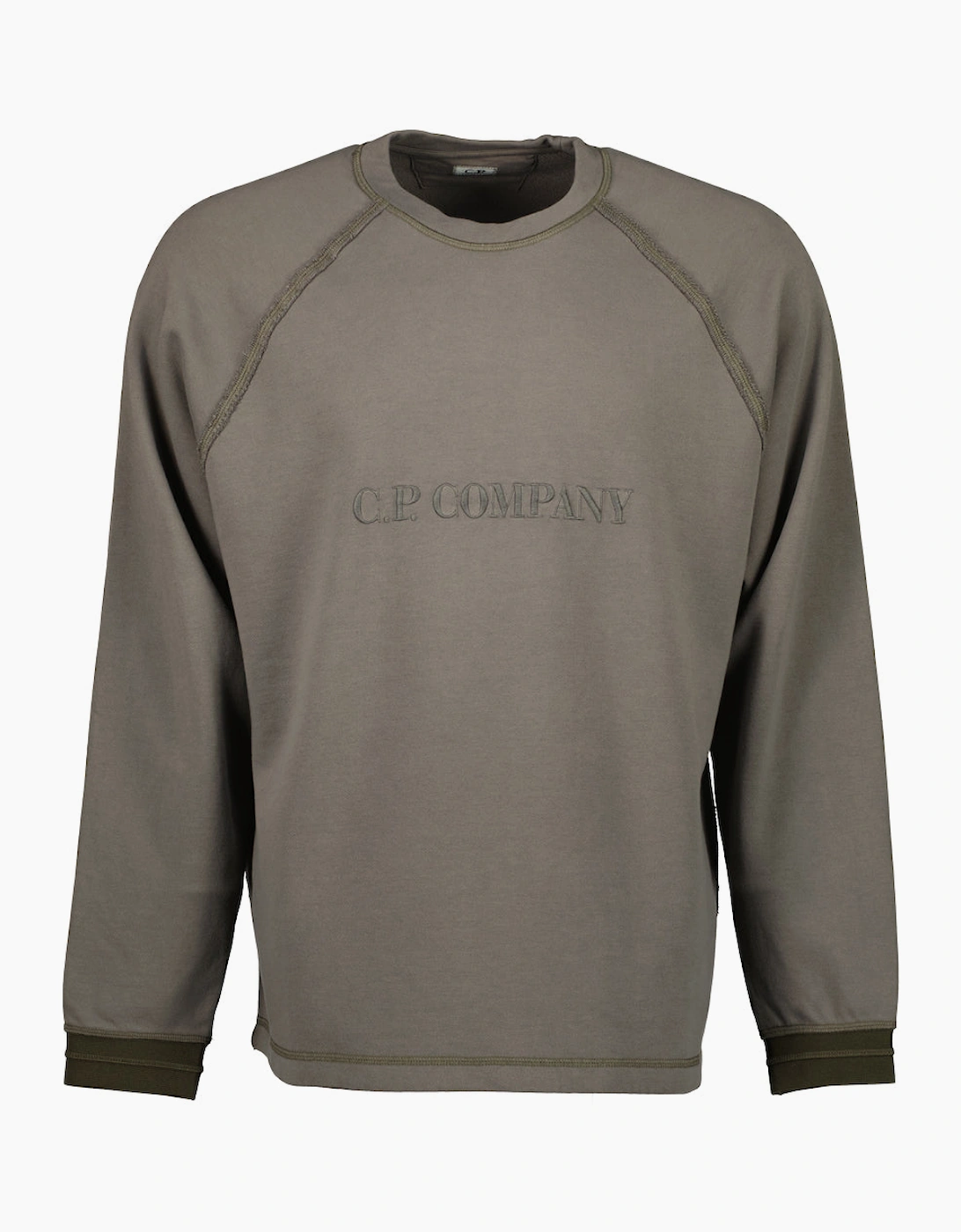 Diagonal Fleece Logo Sweatshirt, 5 of 4